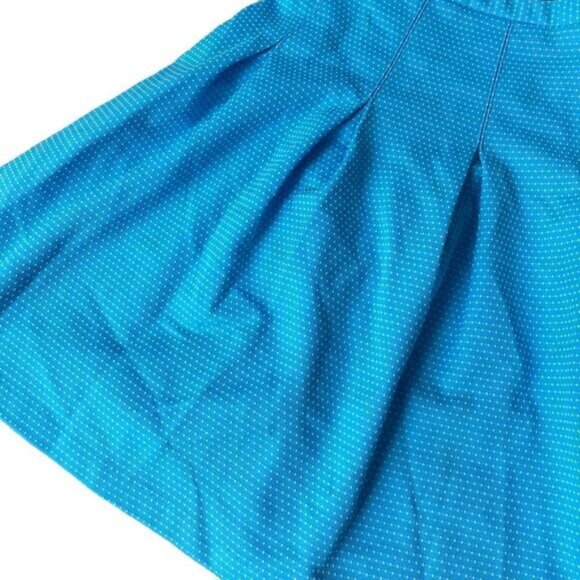 Alex Colman Vintage Blue Pleated Skirt - Picture 3 of 5